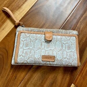 Consuela Slim Wallet - Clay Print